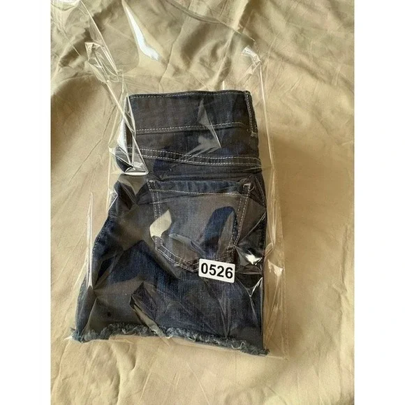 Abercrombie Kids Girl's Size 7/8 Denim Mini Skort Studded Blue Jeans Summer - Picture 10 of 10